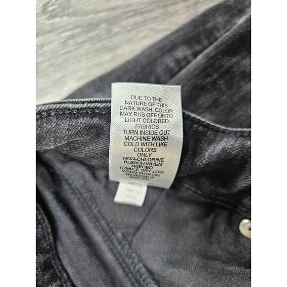 (3/$35) Maurices M Jeans Womens Jeans 10 Black Mid-Rise Bootcut Stretch Denim - Picture 7 of 12